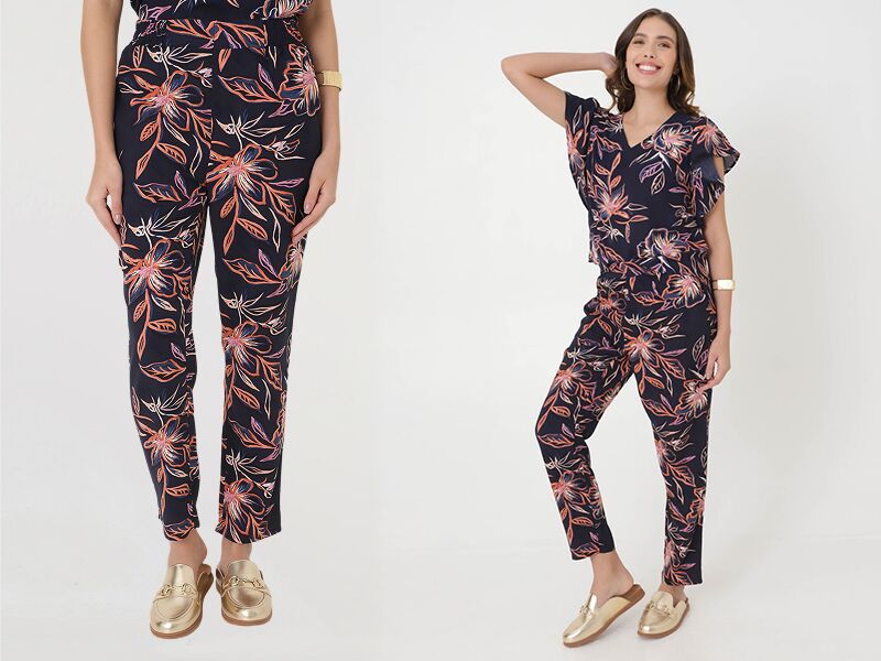 BLOG 800x600 Mulher usando conjunto floral elegante em fundo claro